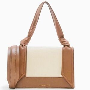 Charles & Keith Knotted Strap shoulder Crossbody bag